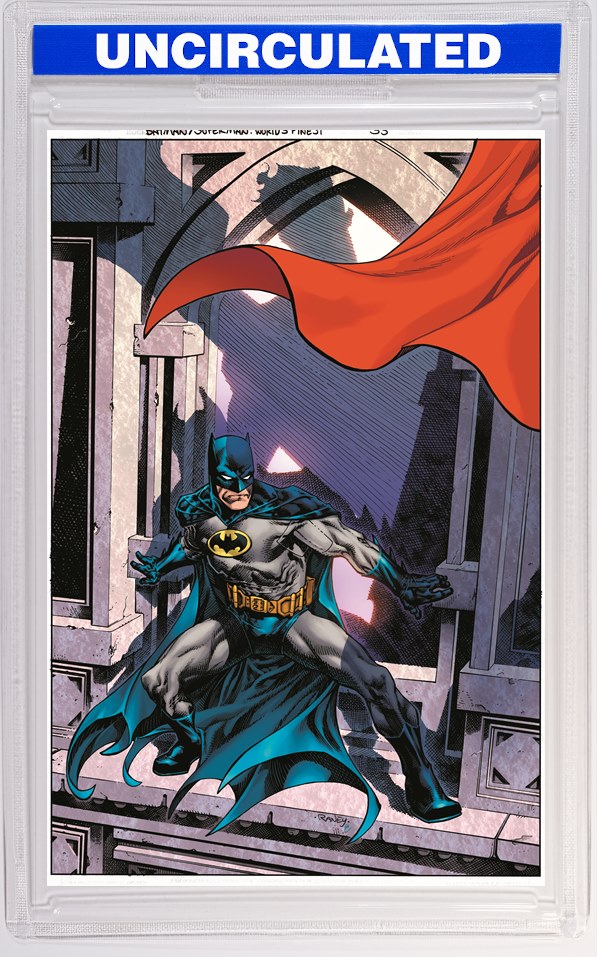 Batman Superman Worlds Finest #33 CVR B Tom Raney Card Stock VAR