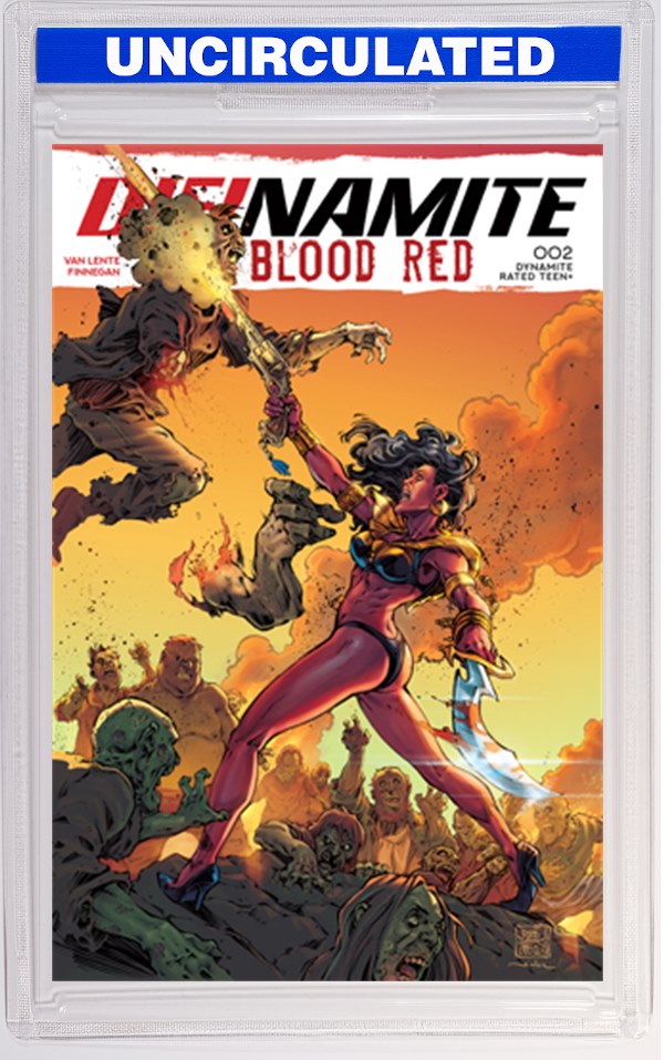 Die!Namite Blood Red #2 CVR B Roberto Meli VAR