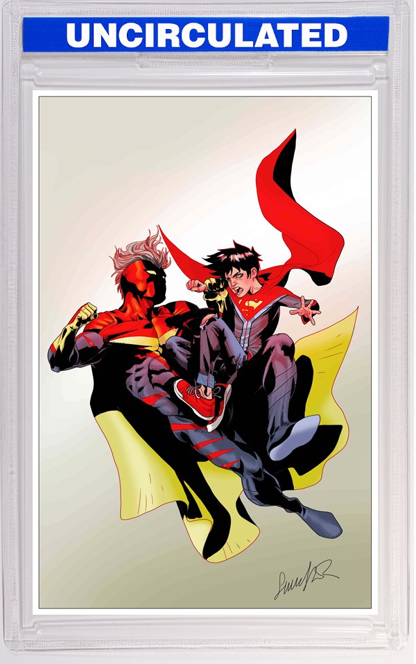 Superman Unlimited #12 CVR D Salvador Larroca Card Stock VAR (The Reign Of The Superboys)