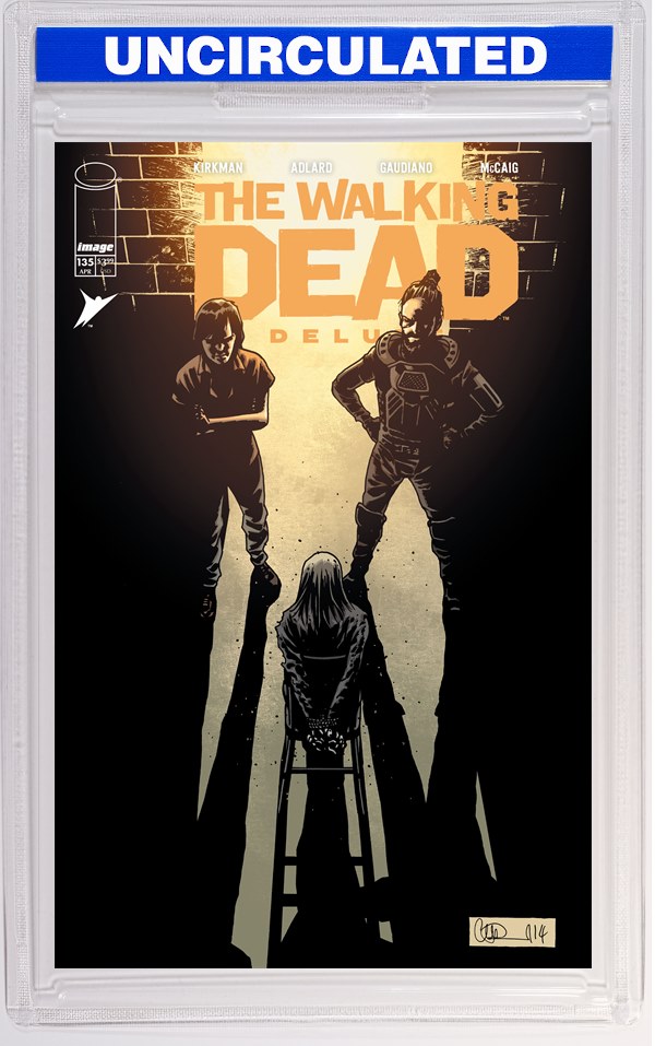 Walking Dead Deluxe #135 CVR B Charlie Adlard & Dave McCaig VAR (MR)