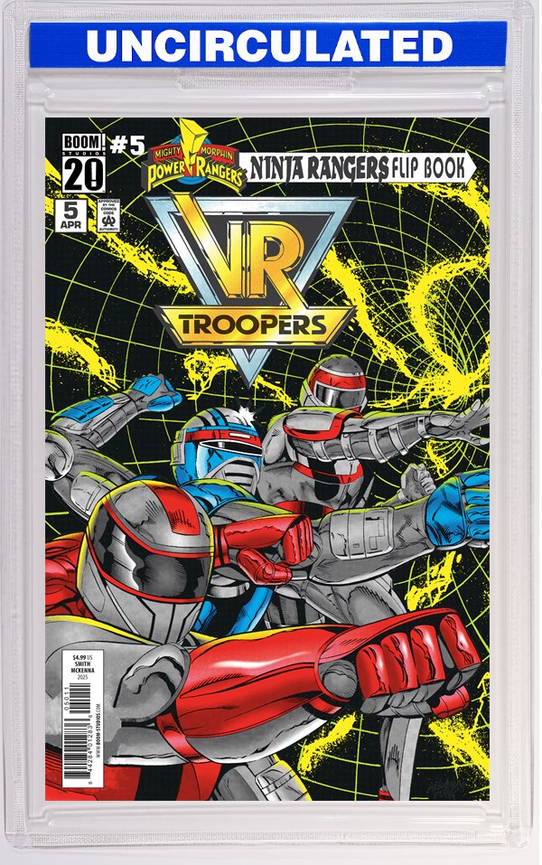 VR Troopers/Power Rangers Flipbook Facsimile Edition #5 A Main (Dressed, Smith & Mckenna)