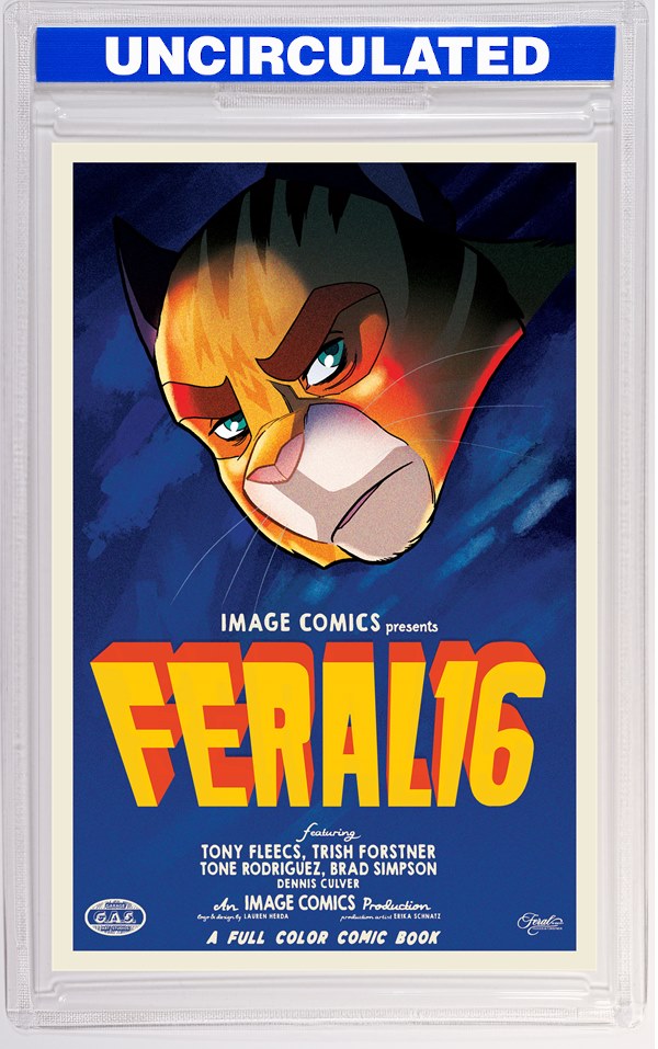 Feral #16 CVR B Trish Forstner & Tony Fleecs Movie Poster Homage VAR