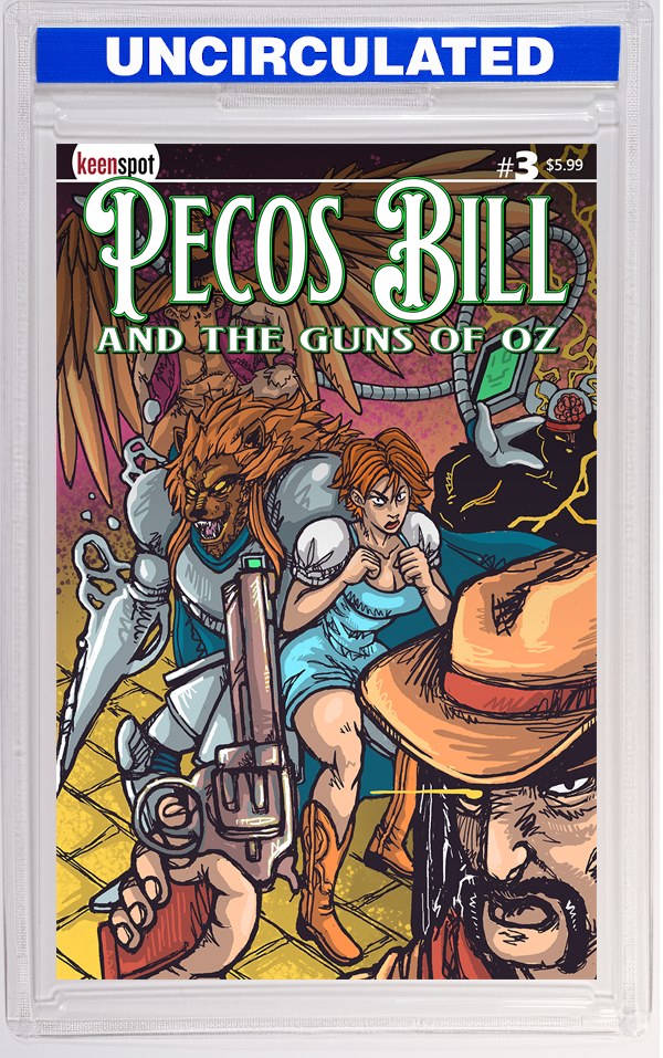 Pecos Bill & The Guns Of Oz #3 CVR B Bryce Oquaye VAR (MR)