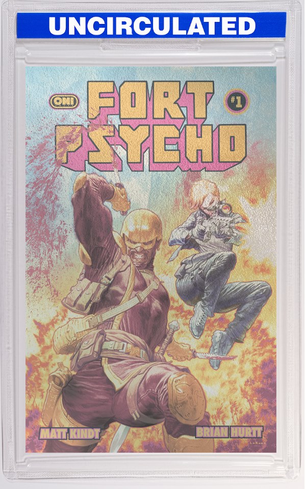 Fort Psycho #1 CVR F Lewis Larosa Foil VAR