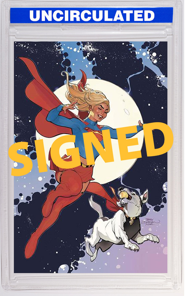 Supergirl #11 Signed By Terry And Rachel Dodson