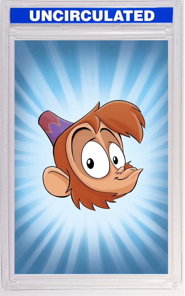 Aladdin #4 CVR E INC Cartoon Head Virgin VAR
