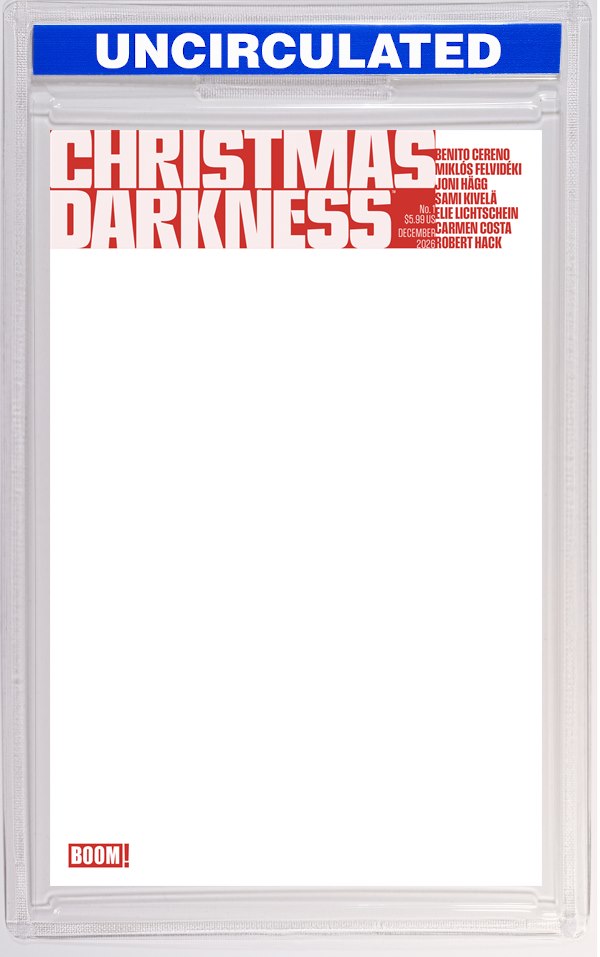 Christmas Darkness #1 D Blank Sketch Variant