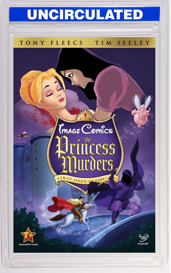 Princess Murders #1 CVR D Tim Seeley & Allen Passalaqua Sleeping Beauty Animation Homage VAR