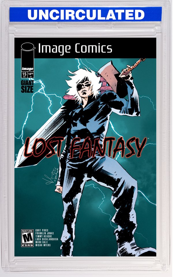 Lost Fantasy #15 CVR B Luca Casalanguida Homage VAR