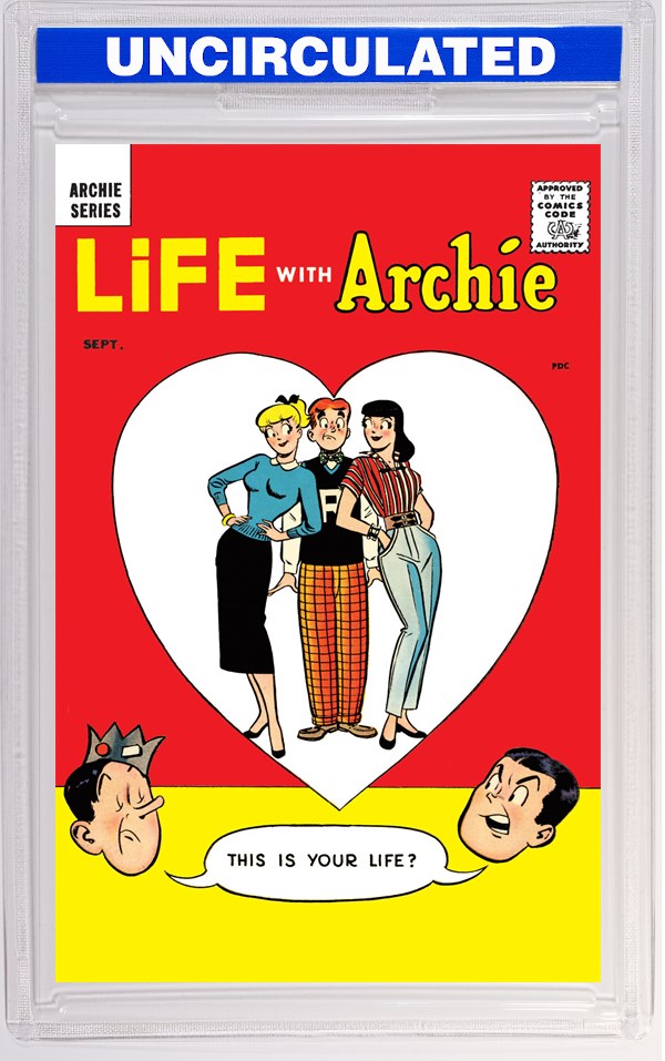 Life With Archie #1 Facsimile CVR D Harry Lucey Terry Szenics Foil VAR