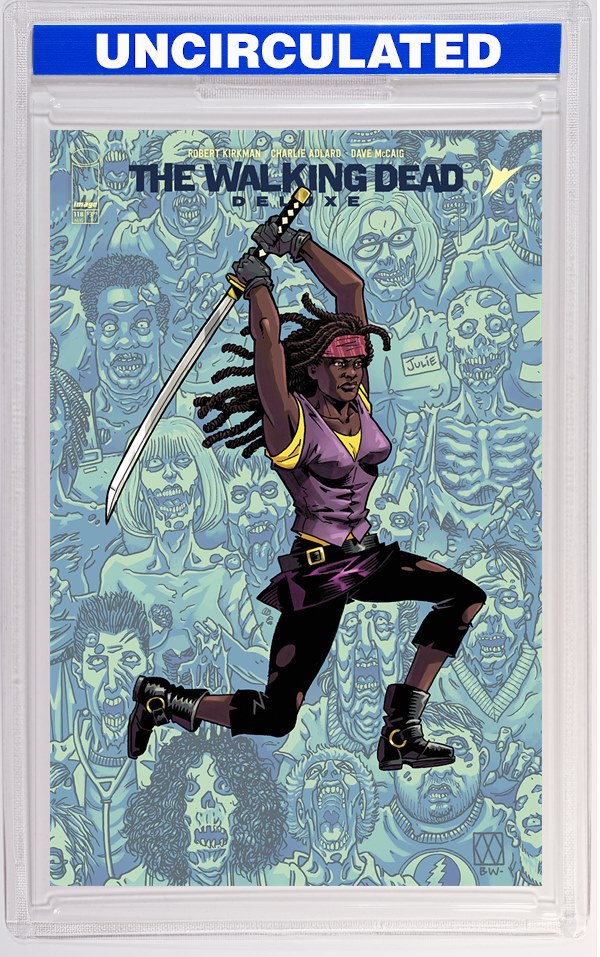 Walking Dead Deluxe #118 CVR C Matt Wagner & Brennan Wagner Connecting VAR (MR)