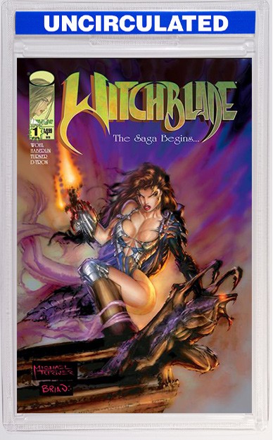 Witchblade #1 Facsimile Edition CVR B Michael Turner Foil VAR (MR)