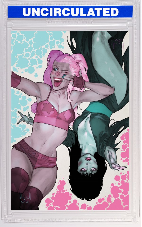 Harley Quinn X Elvira #4 CVR I INC Ben Caldwell Virgin VAR