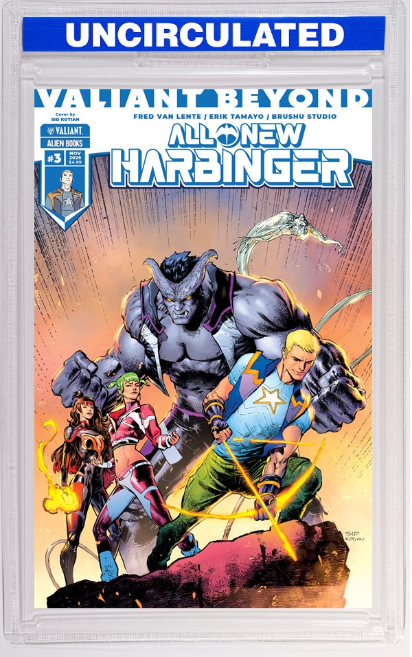 Valiant Beyond: All-New Harbinger #3 Variant B (Kotian)