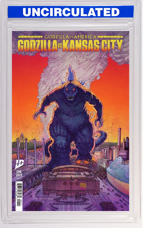Godzilla Vs America: Kansas City Cover A (Williams II & Moody)