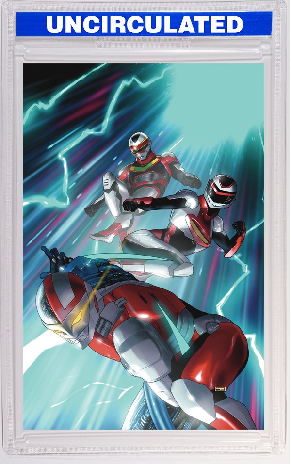 VR Troopers #4 C Variant (Full Art, Foil, Clarke)