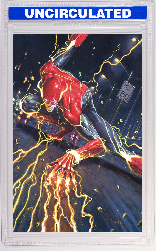 Flash #21 CVR B Davide Paratore Card Stock VAR