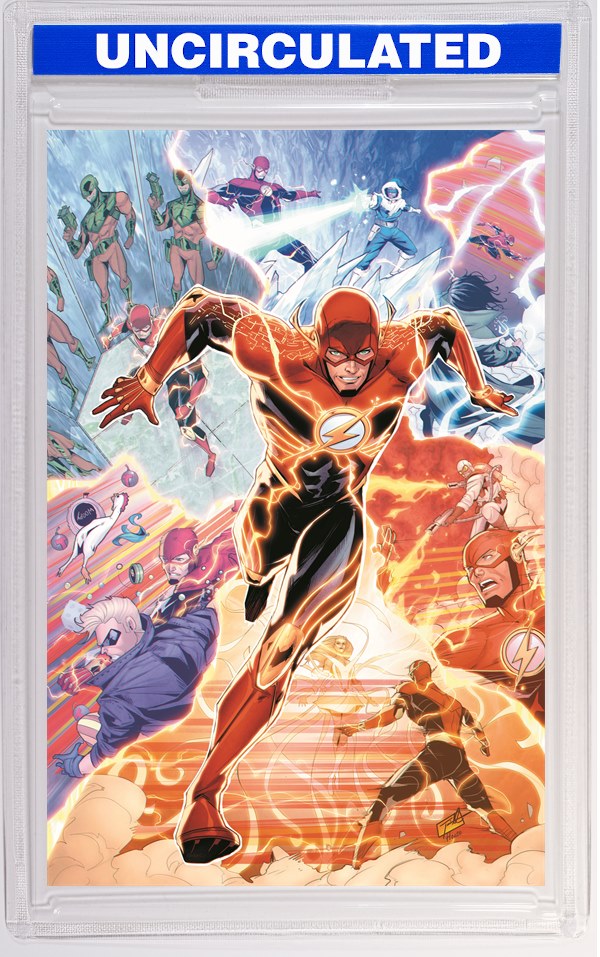 Flash #23 CVR C Travis Mercer Card Stock VAR
