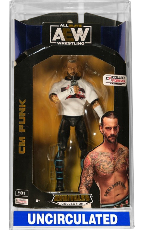 CM Punk AEW Unrivaled Collection – Collect Forever Exclusive (Limited to 1000) – SHIPS IN APRIL 2024
