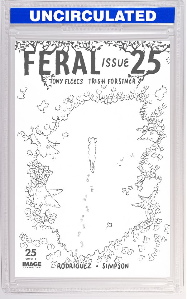 Feral #25 CVR G INC Patrick Horvath B&W VAR