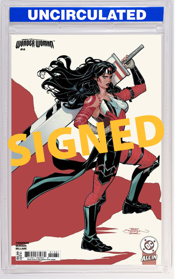 DF Absolute Wonder Woman #14 Signed By Terry And Rachel Dodson