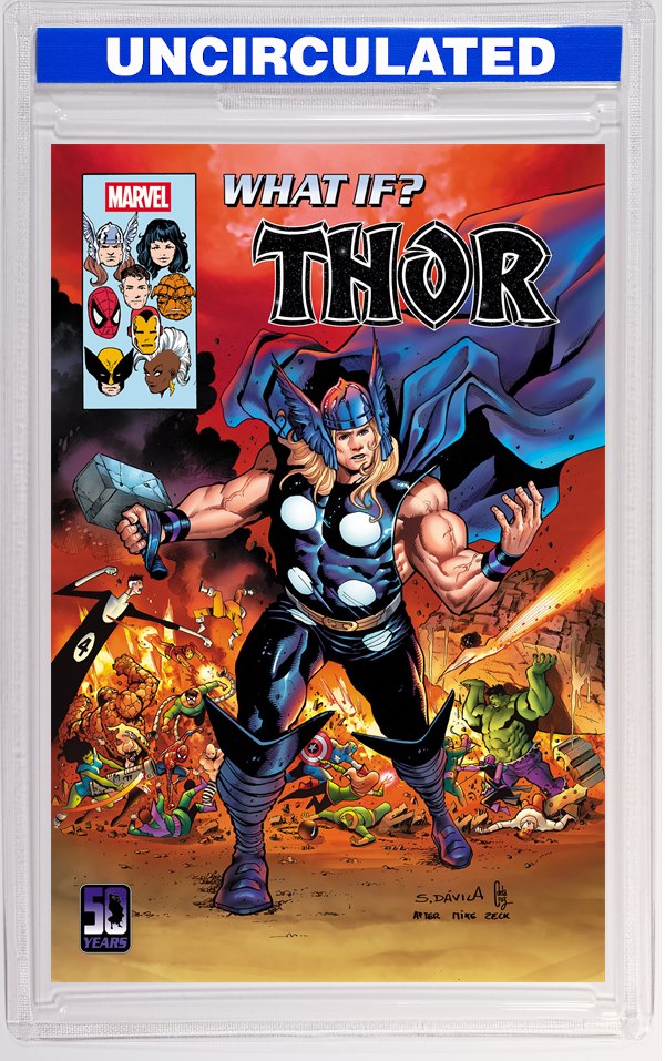 What If...? Thor #1 Sergio Davila Homage Variant