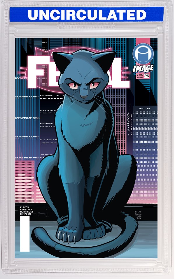 Feral #25 CVR H INC Tony Fleecs & Trish Forstner Absolute Batman Homage VAR