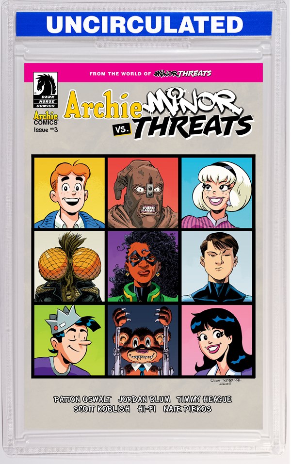 Archie Vs Minor Threats #3 (CVR B) (Scott Koblish)
