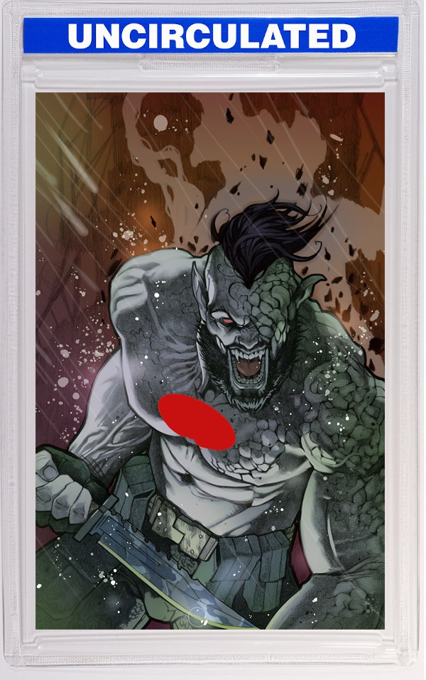 Valiant Beyond: Bloodshot #6--Man Made Hell #3 Variant D (Birr Full Art)