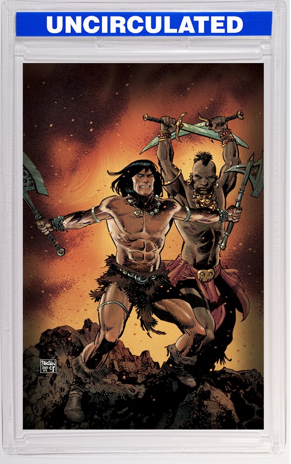 Conan The Barbarian #23 CVR E Dan Panosian Foil Virgin VAR (MR)