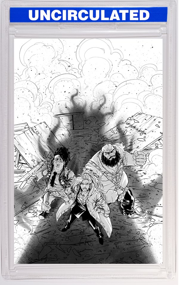 Valhallaw #3 (Of 5) CVR C INC Pedro R M Andreo B&W VAR (MR)