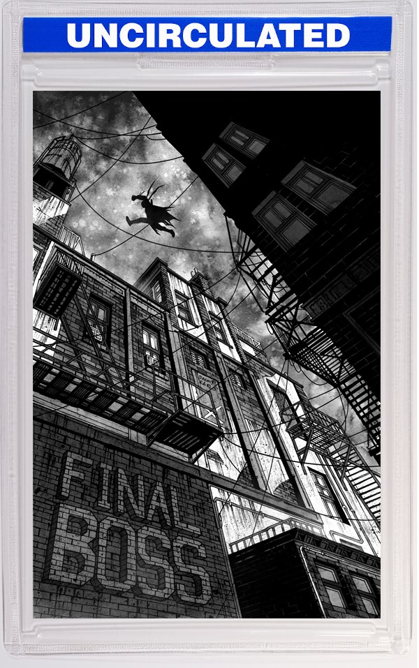 Final Boss #5 CVR D INC Danny Earls B&W VAR (MR)