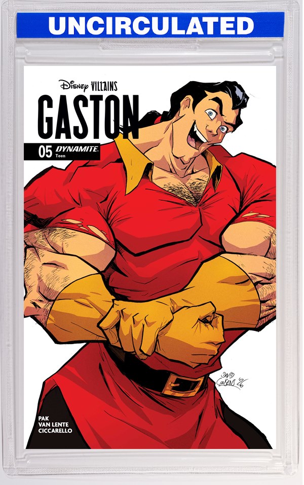 Disney Villains Gaston #5 CVR D David Cousens VAR