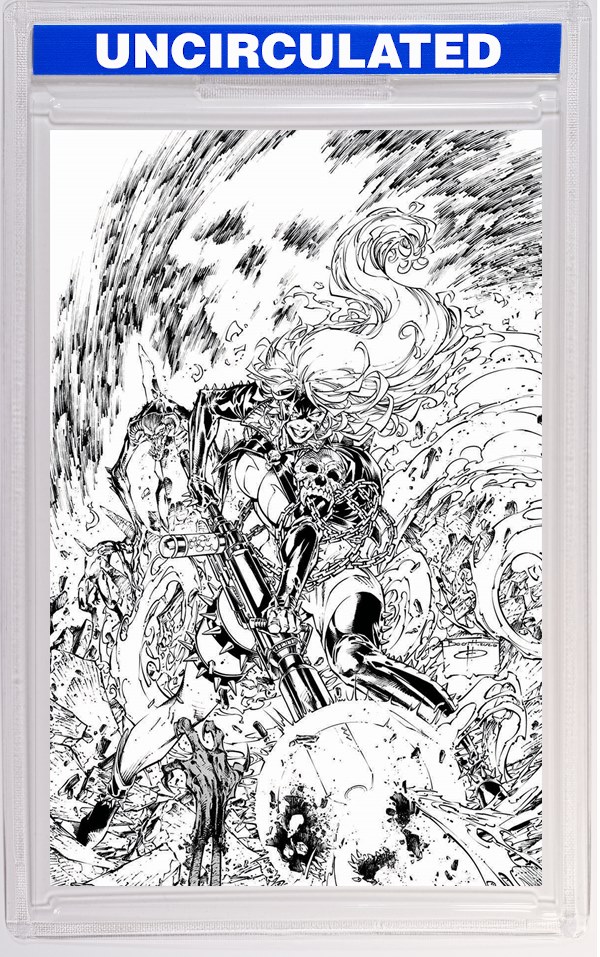 Shespawn #1 (Of 5) CVR E Brett Booth B&W VAR