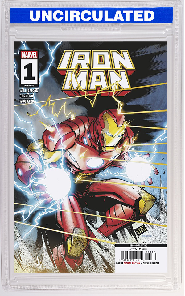 Iron Man #1 Gerardo Sandoval Variant (2nd Printing)