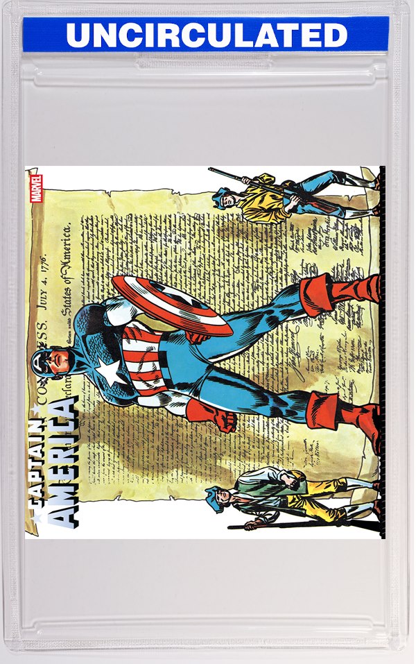 Captain America #13 John Romita Sr. Bicentennial Calendar Hidden Gem Variant [ARM]