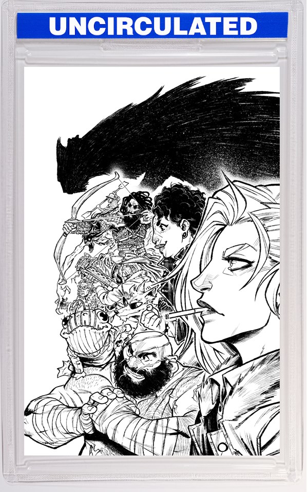 Valhallaw #5 (Of 5) CVR C INC Pedro R M Andreo B&W Virgin VAR (MR)