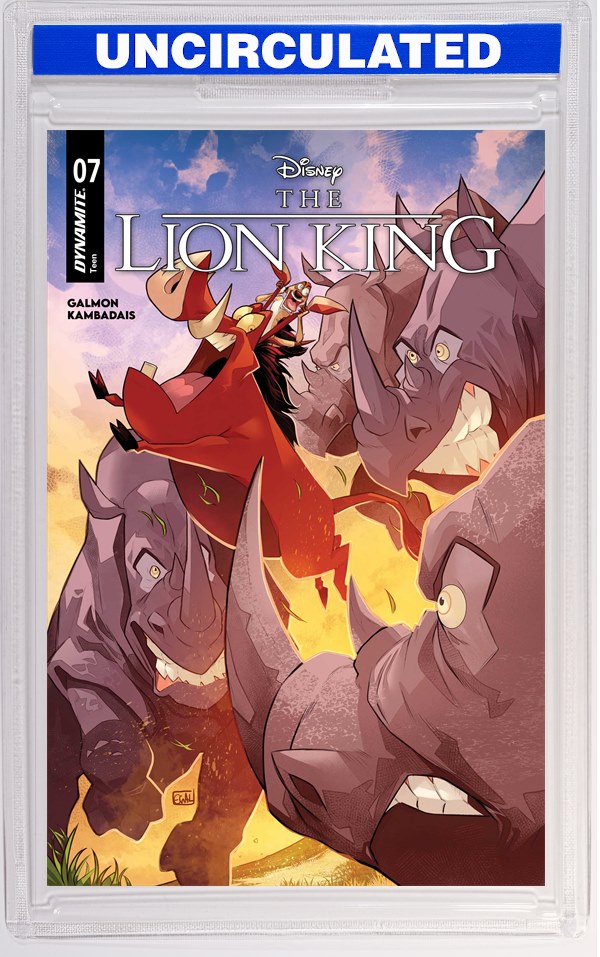 Lion King #7 CVR A Edwin Galmon