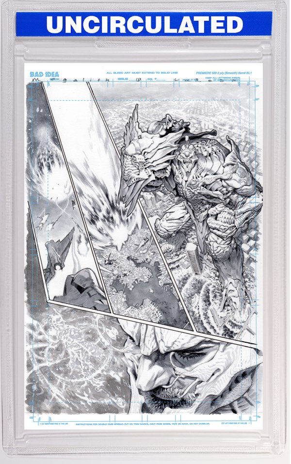 Olympus Saga Megalith #1 (Of 4) CVR E Lewis Larosa Original Art Edition 2 VAR