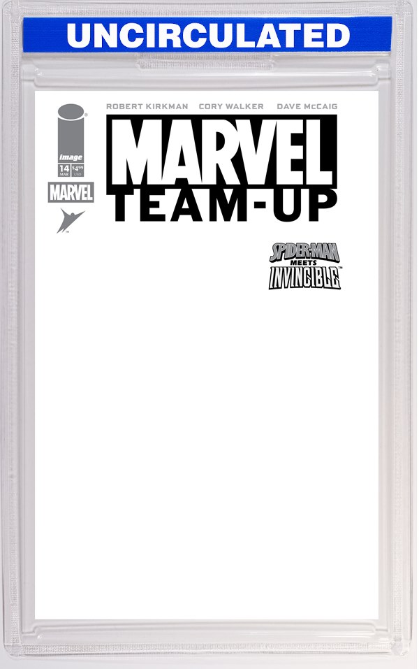 Marvel Teamup #14 Facsimile Edition CVR G Blank Sketch VAR