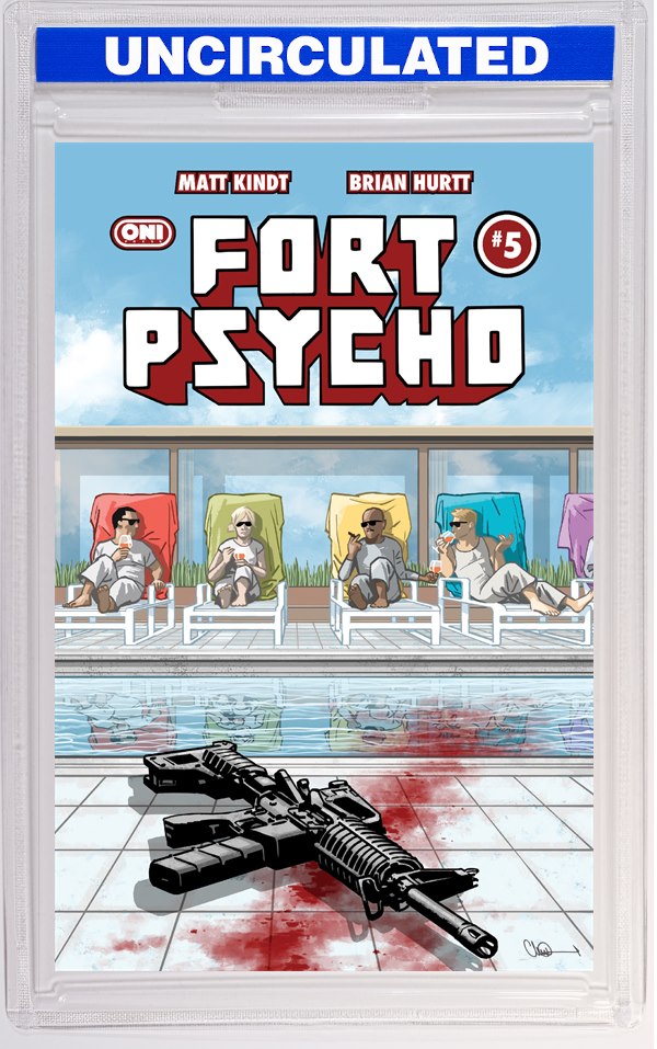 Fort Psycho #5 Cover C Charlie Adlard VAR