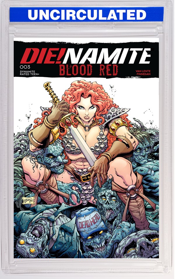 Die!Namite Blood Red #3 CVR D Will Robson VAR