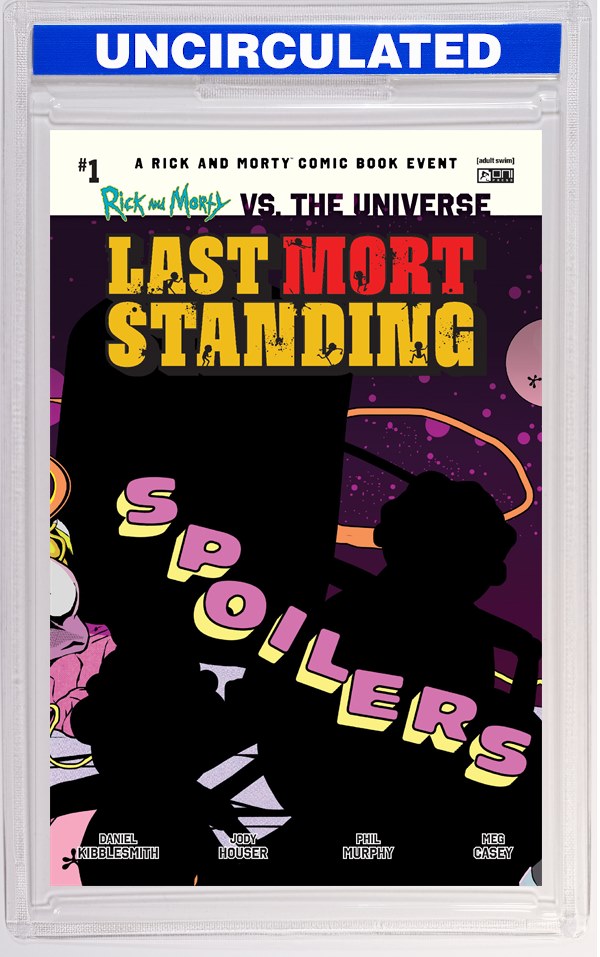 Rick And Morty Vs The Universe Last Mort Standing #1 (One Shot) CVR D INC Flops Interlocking VAR