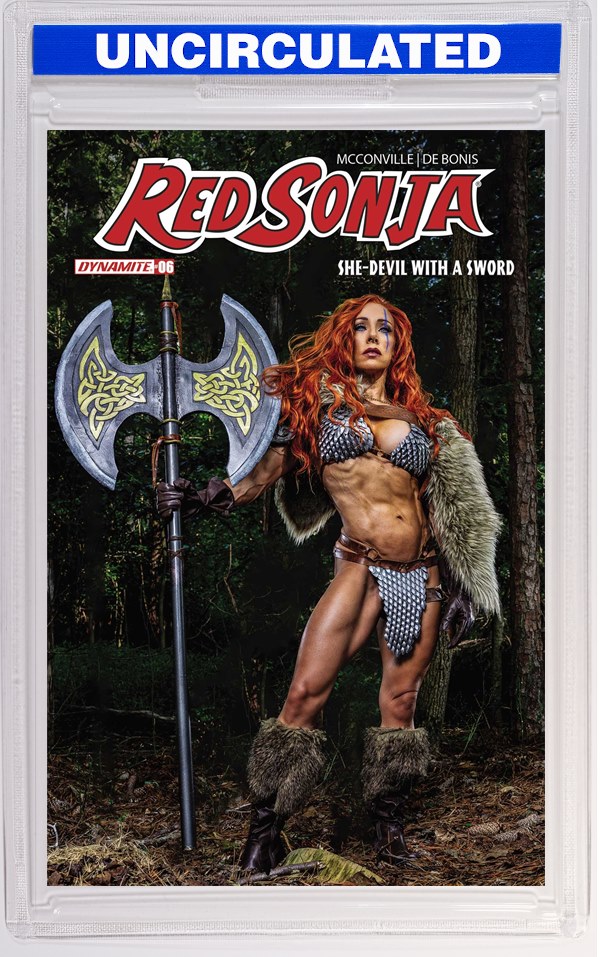 Red Sonja She Devil With A Sword #6 CVR E Cosplay Victoria Recchione VAR