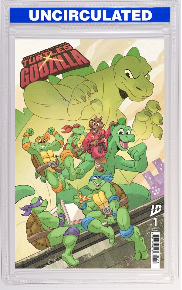 Teenage Mutant Ninja Turtles X Godzilla #1 Variant D (Galloway)