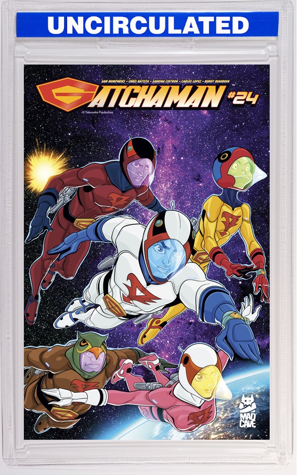 Gatchaman #24 CVR A Chris Batista Sabrina Cintron Tom Chu