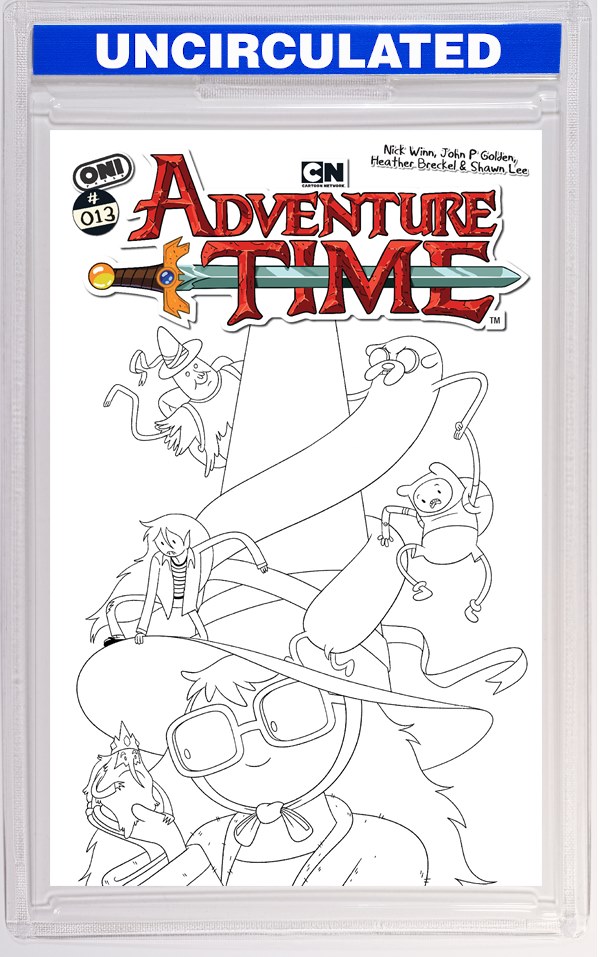 Adventure Time (2025) #13 CVR E INC Nick Winn B&W VAR