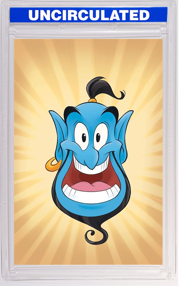 Aladdin #1 CVR J INC Agnese Eterno Cartoon Head Virgin VAR