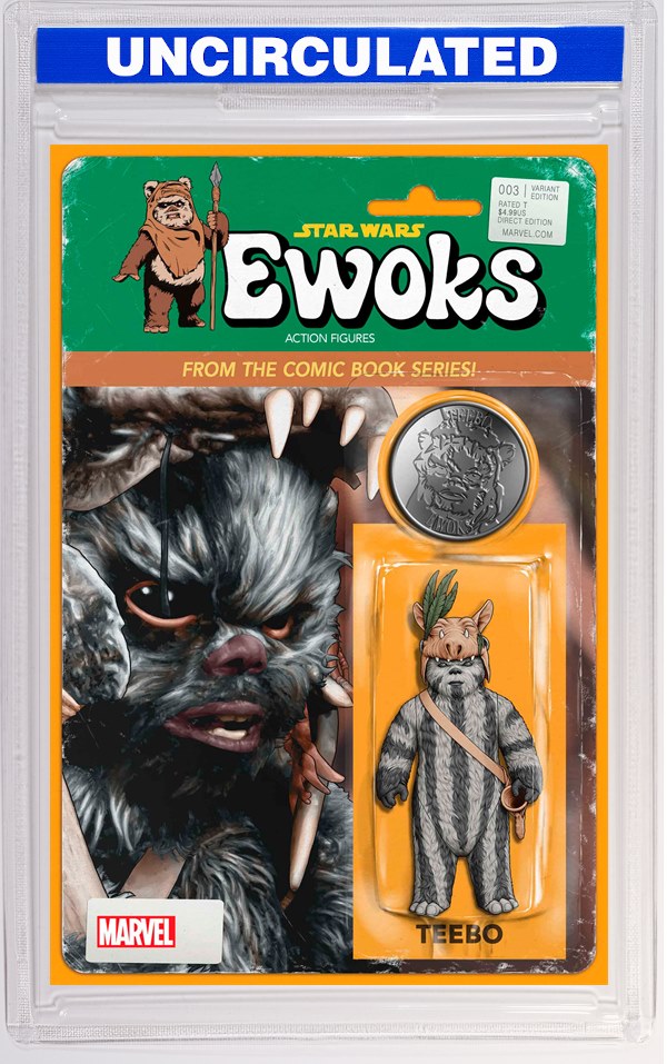 Star Wars: Ewoks #3 John Tyler Christopher Action Figure Variant