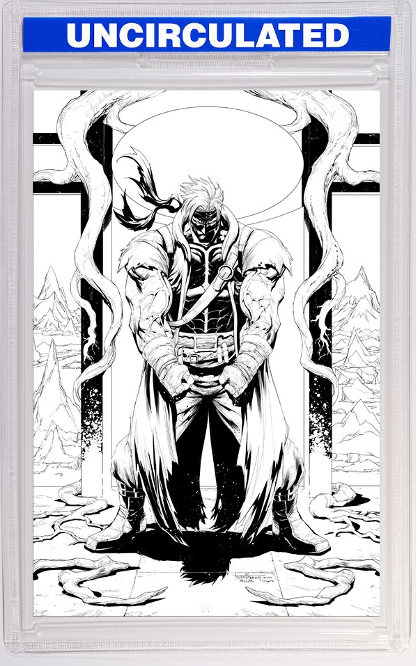 Final Boss #7 CVR E INC Tyler Kirkham VAR B&W (MR)